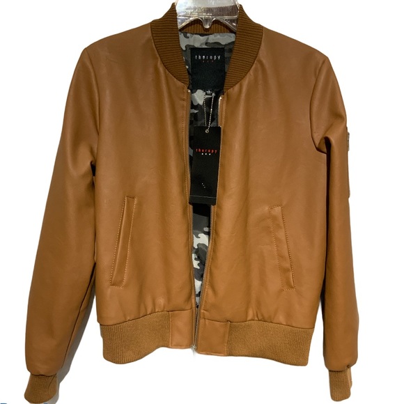 therapy Jackets & Blazers - Therapy leather bomber jacket